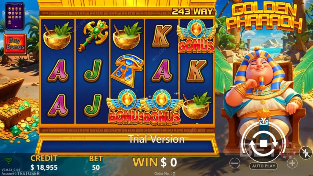 Golden Pharaoh Review Lengkap Slot Online, RTP, Volatilitas, Fitur Bonus, Cara Menang, dan Rating Keseluruhan